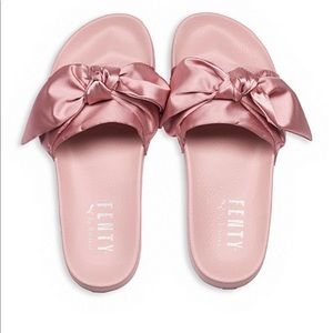 Fenty Pink Slides